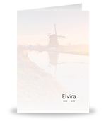 Traditionele Hollandse windmolen