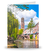 Domtoren, Oudegracht (foto kleur)