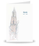 O.L.Vrouwetoren tekening, Amersfoort