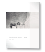 Rouwkaart met olifant