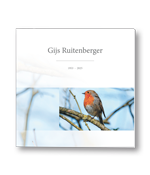 Rouwkaart met roodborstje