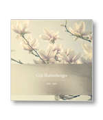 Rouwkaart met magnolia