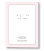 Roze rand met kader
