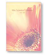 Rouwkaart met gerbera