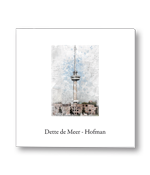 Rouwkaart met Rotterdam Euromast