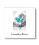 Rouwkaart met Rotterdam Erasmusbrug