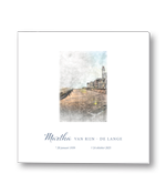 Rouwkaart met Vlissingen boulevard