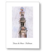 Rouwkaart met Amsterdam Westertoren