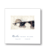 Rouwkaart met Nijmegen Waalbrug