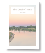 Rouwkaart met rivier de IJssel