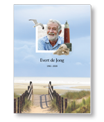 Zeeduin Rouwkaart - Passend bij virtuele rouwkaart