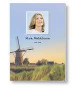 Molen Rouwkaart - Passend bij virtuele rouwkaart